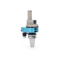 Tête d'angle haute précision 1:2 pour augmentation de vitesse AG90 BT40 D4 122 30, broche 9,6 Nm de couple 4500 tr/min, tête de fraisage latérale CNC en acier