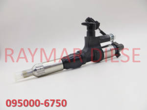 Iniettore diesel common rail originale 095000-6750, 095000-6753 per HINO J08E 23670-E0030, 23670-E0031, 23670E0030 - Product Image 3