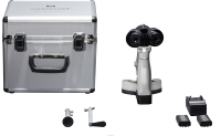 Microscope à fente binoculaire portatif OSCAT pour vétérinaires, équipement vétérinaire, appareil de diagnostic oculaire LED portable pour cliniques vétérinaires (chiens, chats, animaux de compagnie)
