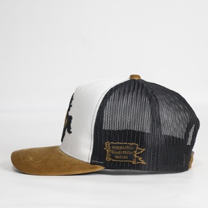 5 Panel Richardson <b>Cap</b> Suede Belt 3D Embroidery Mesh Trucker <b>Hat</b> Personalized Customizable Your Logo Gorras - Product Image 2