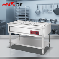 Nouvel équipement de restauration commercial, bain-marie électrique en acier inoxydable, chauffe-plats