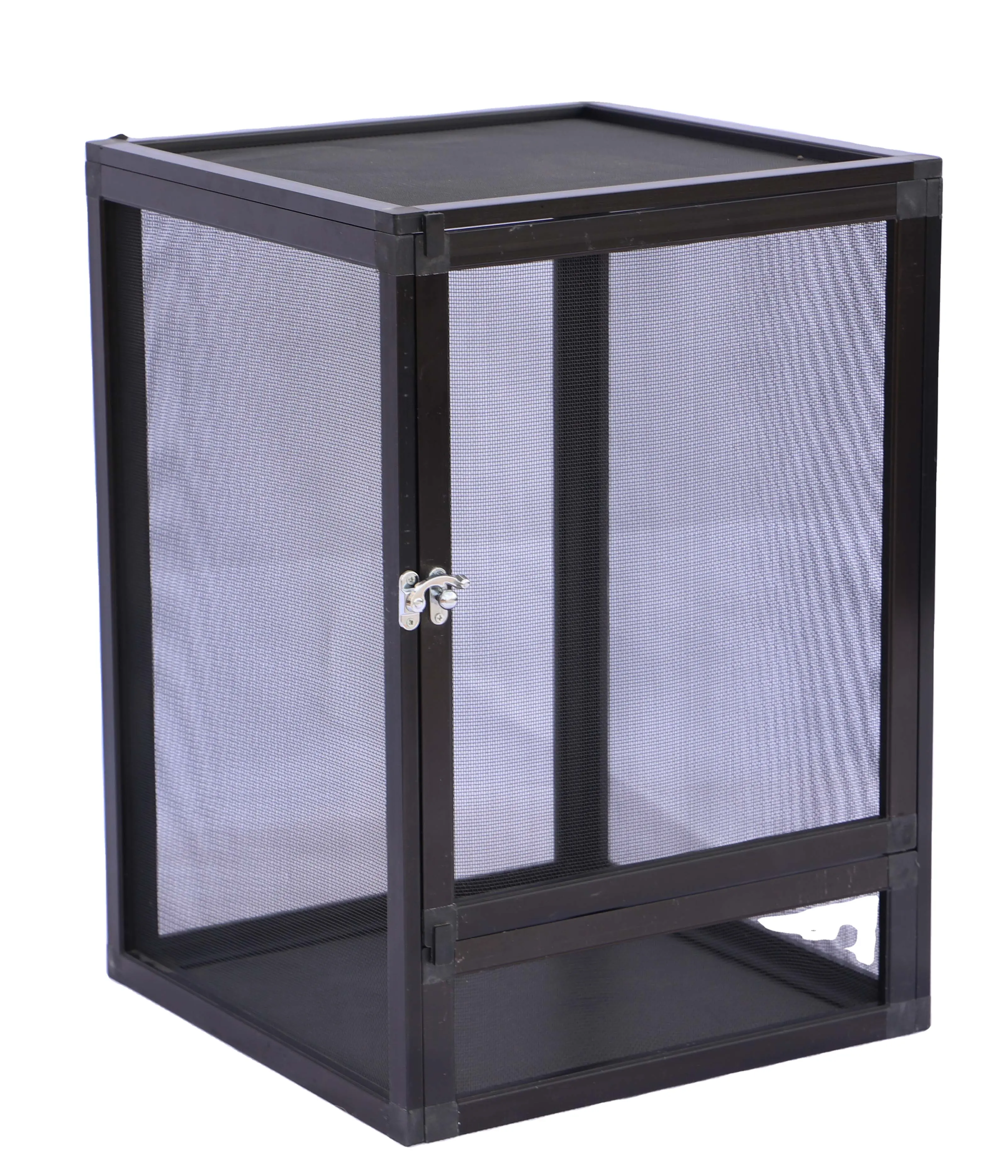 Small reptile cage 20*20*30cm flat pack reptile enclosure screen mesh terrarium for reptiles