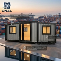 Maisons préfabriquées mobiles, mini-maisons extensibles, conteneurs habitables de 20, 3 et 40 pieds, faciles à assembler, de luxe, prix compétitif