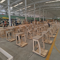 Chaise en bois d'érable pour studio d'exercice personnalisé multifonctionnel pour musculation Fitness Yoga Pilates Wunda