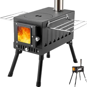 热销小型生物质木球炉，用于烹饪和户外野营