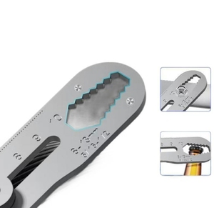 Bán Buôn Đa Thép Không Gỉ Hộp Cắt Có Thể Thu Vào Hộp Cắt Thép Không Gỉ Làm Sạch Lưỡi Cắt Giấy Tiện Ích Dao - Product Image 6