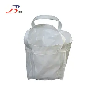 Ton 2 Ton 1 plastik poşetler süper torbalar PP dokuma çanta toplu Jumbo çimento fibc çanta satılık ambalaj