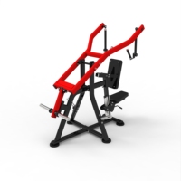 Machine à triceps assise à charge libre, robuste, pour l'entraînement de la force des bras, équipement de gym professionnel