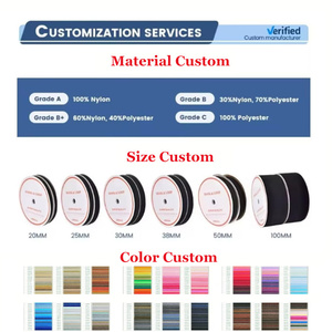 0.63 20 फीट नायलॉन भारी शुल्क डबल साइड-ऑन सेल्फ-चिपकने वाला हुक लूप स्ट्रैप हीटिंग के लिए हीटिंग प्रतिरोधी - Product Image 6