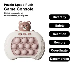Pop It Juguetes electrónicos para niños Popping Game Fast Push Bubble Popit Fidget Toys Pop It Electronic