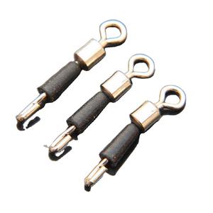 30pcs connecteur crochet de pêche roulement <span class=keywords><strong>à</strong></span> billes pivotant anneaux solides <span class=keywords><strong>pince</strong></span> de pêche accessoires S/M/L autres outils manuels - Product Image 2