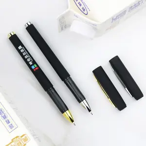 Рекламный новый креативный дизайн пластиковая гелевая ручка офисная Студенческая Подарочная гелевая ручка