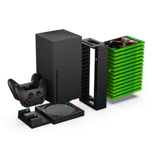 Bảng Điều Khiển Gisc Chơi <span class=keywords><strong>Game</strong></span> Đa Năng Bộ Điều Khiển Làm Mát Đế Sạc Kép Cho Xbox Series <span class=keywords><strong>X</strong></span> Đế Sạc Làm Mát - Product Image 3