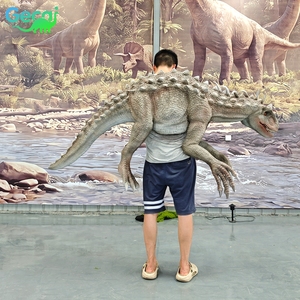 Marioneta de Dinosaurio <span class=keywords><strong>Indominus</strong></span> <span class=keywords><strong>Rex</strong></span> para Montar en el Hombro, Marioneta Realista para Representaciones Escénicas y Espectáculos en Parques de Diversiones - Product Image 5