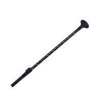 Nouveau design de lame en carbone bambou arbre en carbone SUP planche de surf pagaie réglable trois pièces pagaie en bambou pour SUP
