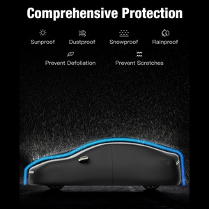 Housses de voiture <span class=keywords><strong>sur</strong></span> mesure pour Tesla Model 3 2020-2024, résistantes, imperméables, protection UV, <span class=keywords><strong>couverture</strong></span> extérieure complète pour toutes les saisons - Product Image 2