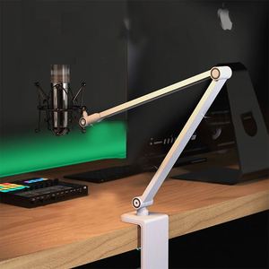 Profesyonel makas mikrofon Boom kol standı OEM ağır masa Mic tutucu radyo stüdyo <span class=keywords><strong>Podcast</strong></span> ve oyun için Ideal - Product Image 6