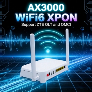 ราคาโรงงาน H3-1S AX1800 AX3000 WiFi6 ONU |   GPON/EPON ใช้งานร่วมกับ Huawei ZTE <span class=keywords><strong>Fiberhome</strong></span> OLT เหมือนกับ SK-D748S/SK-D746S/F6610 - Product Image 1
