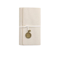 Carnet portable A6 personnalisé, petit carnet relié rigide avec bloc-notes à feuilles mobiles pour ordinateurs portables, pour journal de voyage, manuels