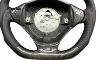 Volant de course personnalisé en fibre de carbone véritable YTcarbon pour M3 Z3 E36 E31 E38 E39, pièces automobiles, accessoires intérieurs de voiture