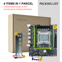 Nouvelle carte mère X99-P4 4X DDR4 ECC RAM Placa Madre Para Pc Lga2011-3 PCIe3.0 X16 NVME NGFF M.2 SATA2.0 Socket Motherboard X99