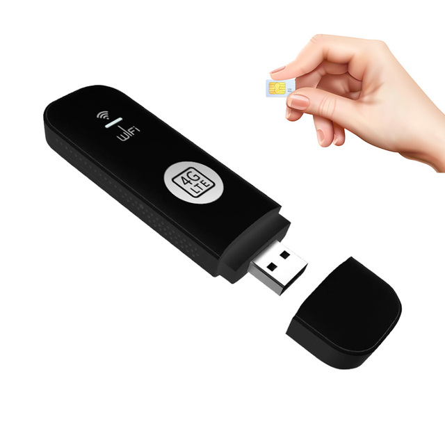 U6-G LTE 4G USB Modem for Global Use 4G USB Dongle SIM Card Slot Dongle 4G Modem Wifi Router