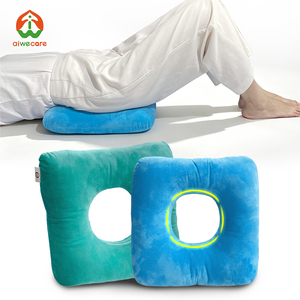 Coussin respirant en maille Aiwecare pour soulager la pression, escarres, hémorroïdes, <span class=keywords><strong>fracture</strong></span> du <span class=keywords><strong>coccyx</strong></span>, fournitures de rééducation thérapeutique, vert - Product Image 1