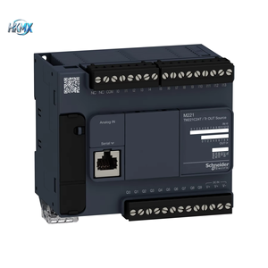 โมดูลเอาต์พุตทรานซิสเตอร์ 24 จุด สำหรับคอนโทรลเลอร์ PLC รุ่น Modicon M221 รุ่น TM221C24T - Product Image 1