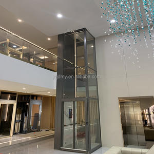 Ascenseur domestique pour 3 étages-Ascenseurs d'<span class=keywords><strong>escalier</strong></span> compacts, ascenseur intelligent de conception extérieure/intérieure avec moteur de traction - Product Image 2