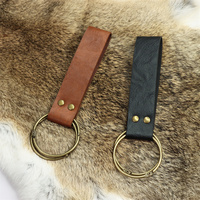 Boucle de ceinture en cuir médiévale, anneau rond pour porte-épée, idéal pour le cosplay, les Vikings, les chevaliers, le LARP, les costumes de festivals de la Renaissance