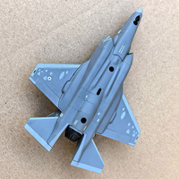 Modelo de Avión Fundido a Presión 1:100 F-35, Modelo de Avión F35 Joint Strike Fighter, Kits de Modelos de Aviones Metálicos, Modelo de Avión de Combate
