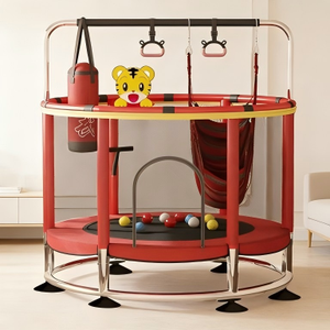 <span class=keywords><strong>Petit</strong></span> <span class=keywords><strong>trampoline</strong></span> d'intérieur pour enfants, conçu pour une utilisation à domicile, conception épaissie favorisant la croissance en hauteur, utilisation intérieure/extérieure, <span class=keywords><strong>filet</strong></span> de protection - Product Image 1