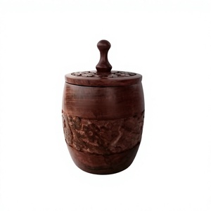 Handmade Modern Classic Wooden Urn <b>Lid</b> Metal Wood Material Cremation Ashes Adults Babies Pets Funeral Supplies PCI Model 657 - Product Image 1