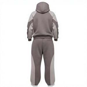Chándal Unisex con Capucha y Cordón Ajustable, Manga Larga, Color Sólido, Informal, Transpirable, Ligero, de Algodón, para Invierno, Corte Regular - Product Image 6