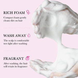 Le nouveau shampoing et après-shampoing à la rose SADOER en marque privée contrôle l'excès de sébum, élimine les pellicules et soulage les démangeaisons - Product Image 2