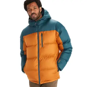 겨울 야외 두꺼운 따뜻한 다운 재킷 남자의 90% 오리 깃털 색상 일치 다운 재킷 겨울 코트