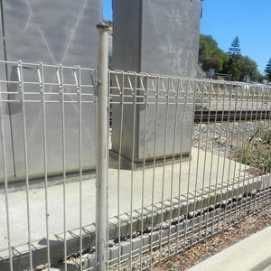 Yc टिकाऊ रोल टॉप मेटल बाड़ लगाने सटीक रोल टॉप वेल्ड जाल बाड़ पैनल हॉट सेलिंग रोल टॉप वायर जाल बाड़ पैनल - Product Image 3