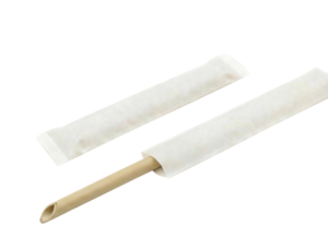 Pajitas de Bambú Desechables Verdes a Granel, Pajitas de Bambú Inclinadas para Llevar - Product Image 5