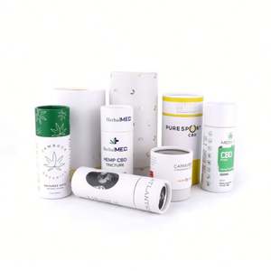 Caja de Regalo Redonda Plegable de Papel Rígido Negro Mate de Lujo Personalizada para Botella con Tapa - Product Image 2