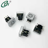 Interrupteurs tactiles personnalisés, interrupteur à bouton-poussoir vertical 6*6mm, 1NO 6 broches, interrupteur à clé autobloquant, 30V 0.03A