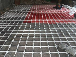 Nhiều loại khác nhau linh hoạt voilyball bóng đá backstop <span class=keywords><strong>Net</strong></span> <span class=keywords><strong>Rope</strong></span> dệt hàng hóa nâng an toàn lưới làm bền nylon PE PP - Product Image 4