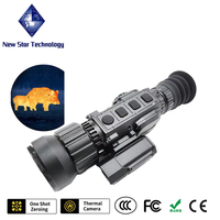 Monocular Térmico con WiFi y PIP TS335L 384*288, Visor Térmico con Lente de 35 mm, Visión Nocturna con Telémetro Láser
