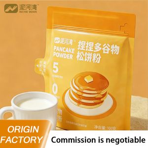 Poudre à crêpes Nihewan, fabrication maison, OEM ODM, faible teneur en sucre, faible teneur en glucides, compatible avec le régime cétogène, mélange moelleux, simple et rapide, sachet de 100 g - Product Image 6