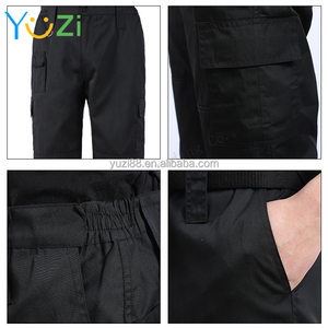 <span class=keywords><strong>ชุด</strong></span>เครื่องแบบยามเครื่องแบบสีดำสำหรับผู้<span class=keywords><strong>ชาย</strong></span>เสื้อแจ็คเก็ตสีดำสำหรับใส่ได้ทั้งชายและหญิงออกแบบโลโก้ของคุณเอง - Product Image 3