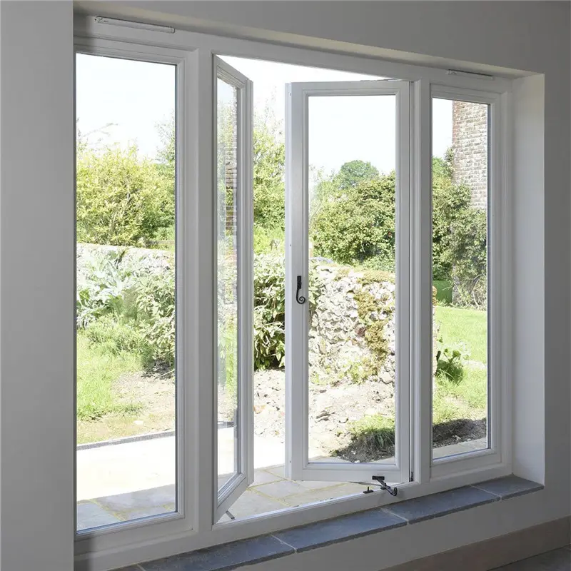 DAIYA french window doors garden windows for sale with thermal break insulated glass