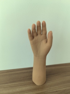 Accessoires prothétiques de gant en Silicone personnalisables de haute qualité main myoélectrique étendue très réelle <span class=keywords><strong>pour</strong></span> équipement de rééducation - Product Image 2