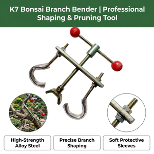 เครื่องมือ<span class=keywords><strong>ดัด</strong></span><span class=keywords><strong>กิ่ง</strong></span><span class=keywords><strong>บอน</strong></span><span class=keywords><strong>ไซ</strong></span>แบบโลหะ ใช้งานด้วยมือ สำหรับจัดแต่งต้นไม้ระดับมืออาชีพ อุปกรณ์ฝึกต้นไม้ ชุดอุปกรณ์ทำสวนที่ทนทาน - Product Image 1