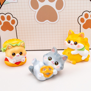 Caja Sorpresa Yu Mo Greedy Meow Sauce, Figuras de Resina de Gatos de Dibujos Animados, Adornos Coleccionables, Mini Figuras para Regalo - Product Image 4