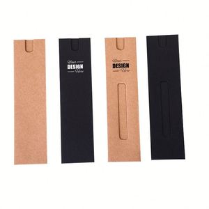Custom Paper Sleeve Pencil Case - Single <b>Pen</b> Holder for Fountain <b>Pens</b>, Ballpoint <b>Pens</b>, and Promotional Gifts - Product Image 1