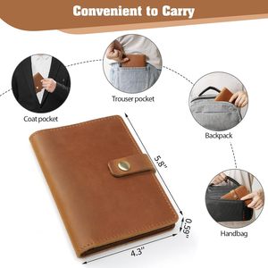 واقي منظم وثائق السفر للرجال والنساء جراب أصلي - Product Image 5